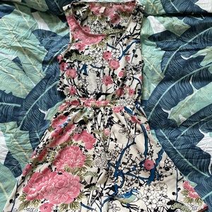Japanese floral dress
